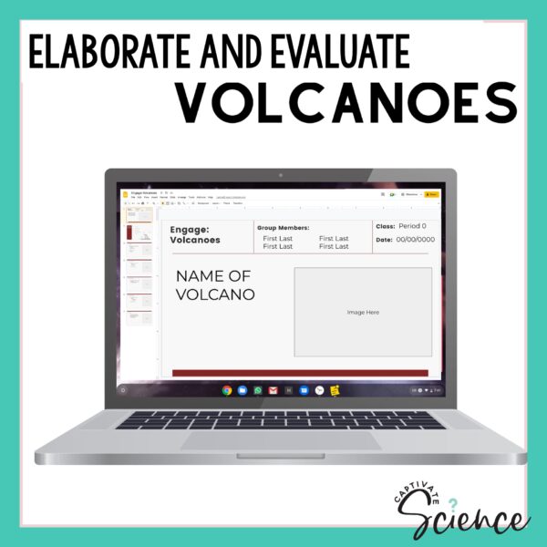 Volcano 5E Lesson Plan