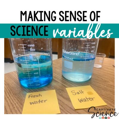 Tips for teaching about Science Variables and Fair Experiments ...