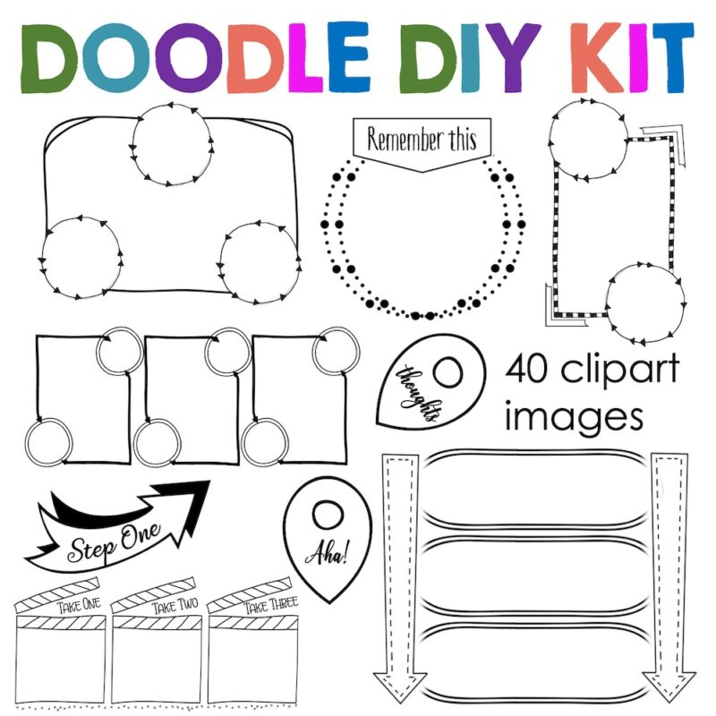 Doodle Note DIY Kit - Image 3